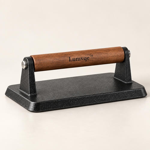 Lumvqe™ Cast Iron Steak Press product image 01
