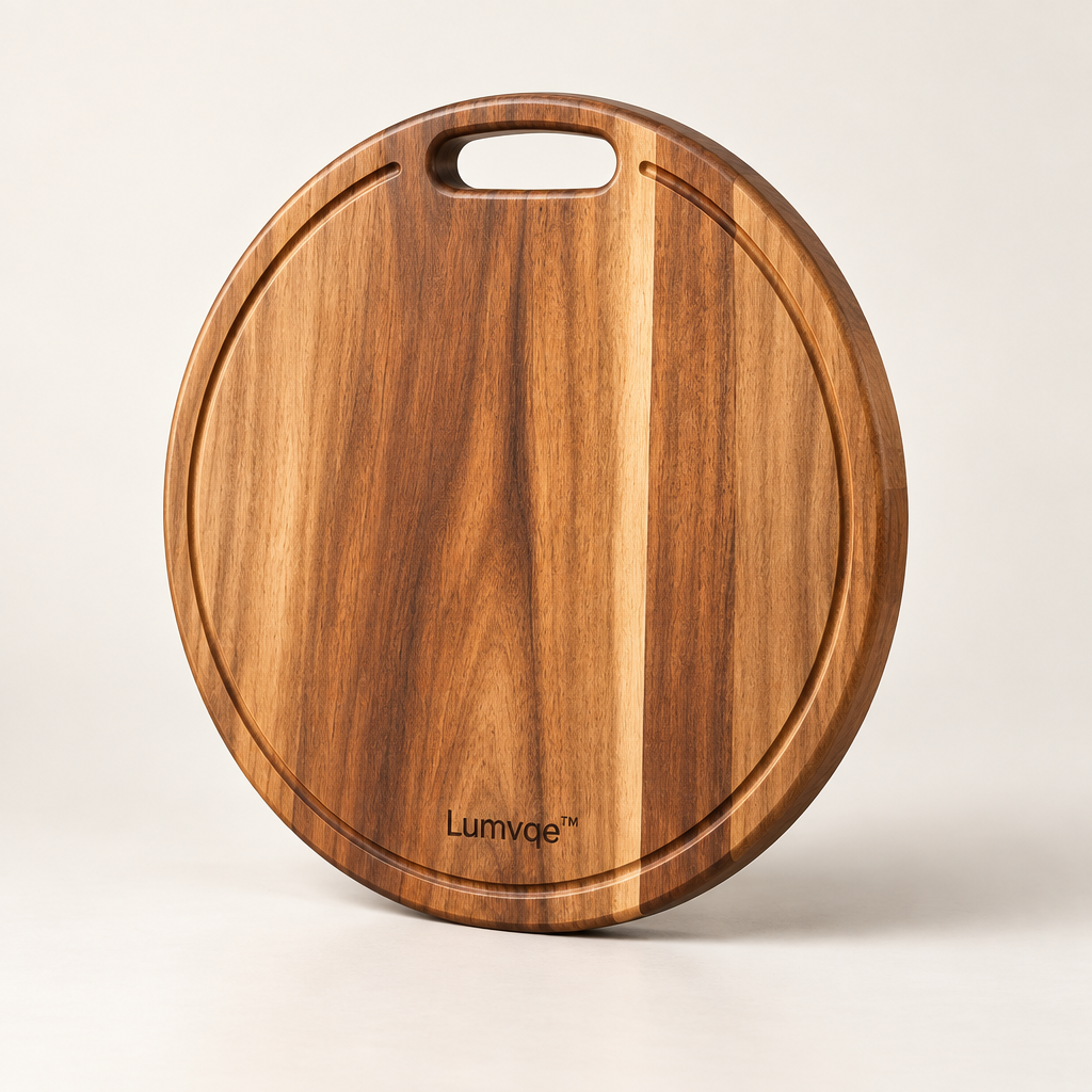 Lumvqe™ Wooden Pizza Cutting Board product image 01